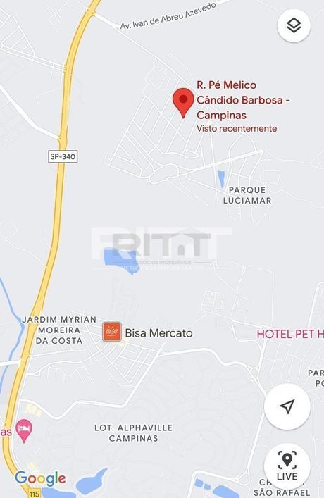 Terreno à venda em Campinas, Parque Xangrilá, com 522 m²