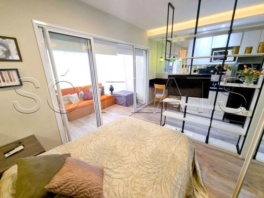 Flat disponível para locação na Consolação próximo ao Mackenzie, Bela Vista, e Av. Paulista.