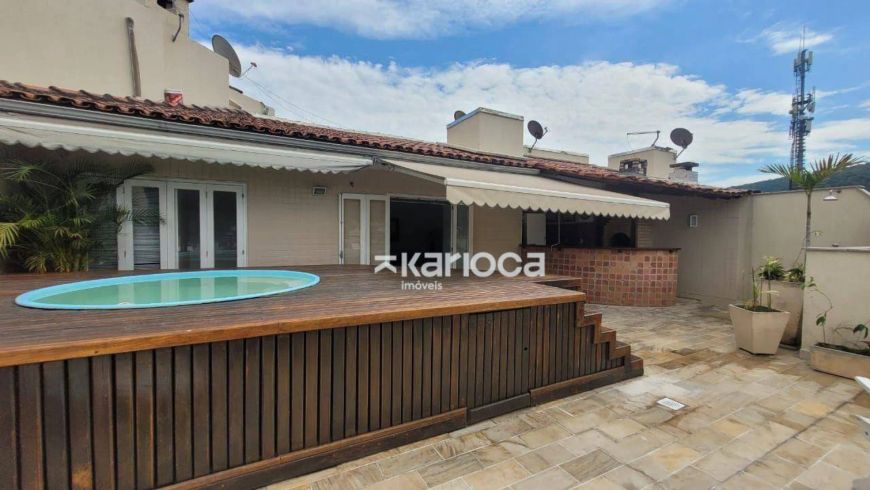 Cobertura com 4 dormitórios à venda, 277 m² por R$ 1.160.000 - Estrada do Pau-Ferro -Freguesia de Ja
