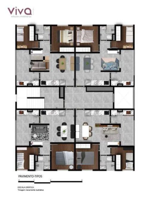Apartamento com 2 dormitórios à venda, 51 m² por R$ 466.400,00 - Vila Progresso - Guarulhos/SP