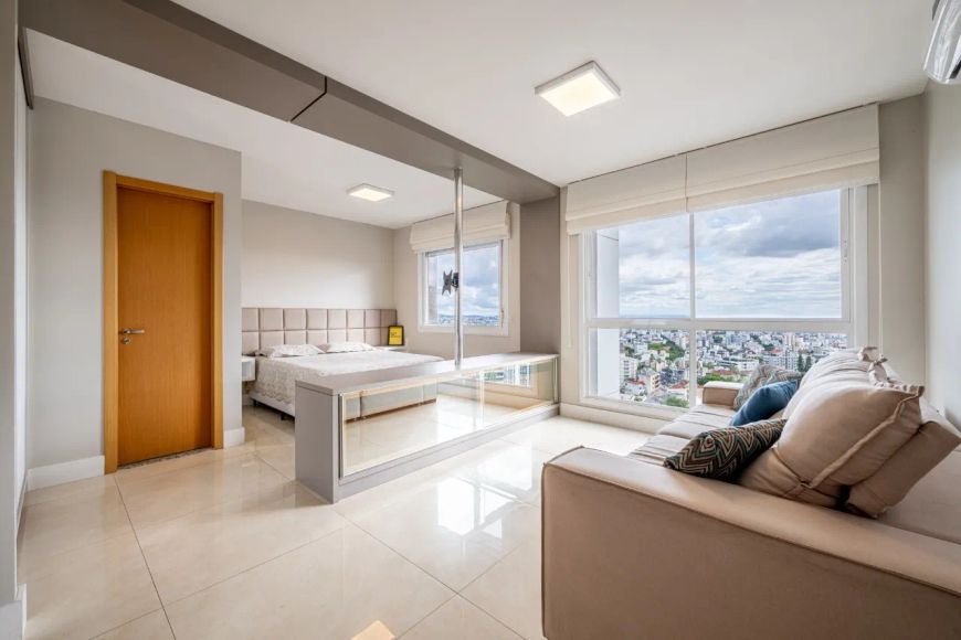 Loft mobiliado e decorado para alugar no Axis