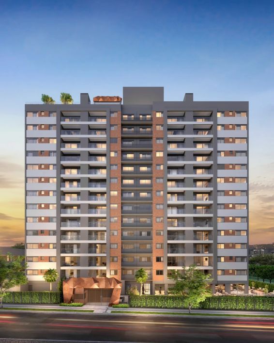 A exclusividade de uma vista incomparável no coração do bairro Boa Vista. Design em harmonia com uma