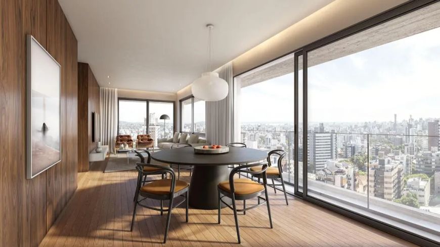 Apartamento à venda no bairro Moinhos de Vento com 2 dormitórios e 103m² útil