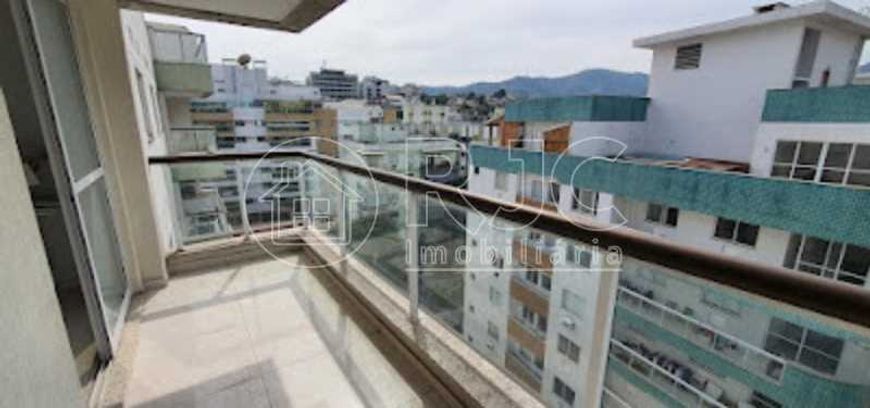 Cobertura duplex para venda possui 121 metros quadrados com 2 quartos em Anil - Rio de Janeiro - RJ