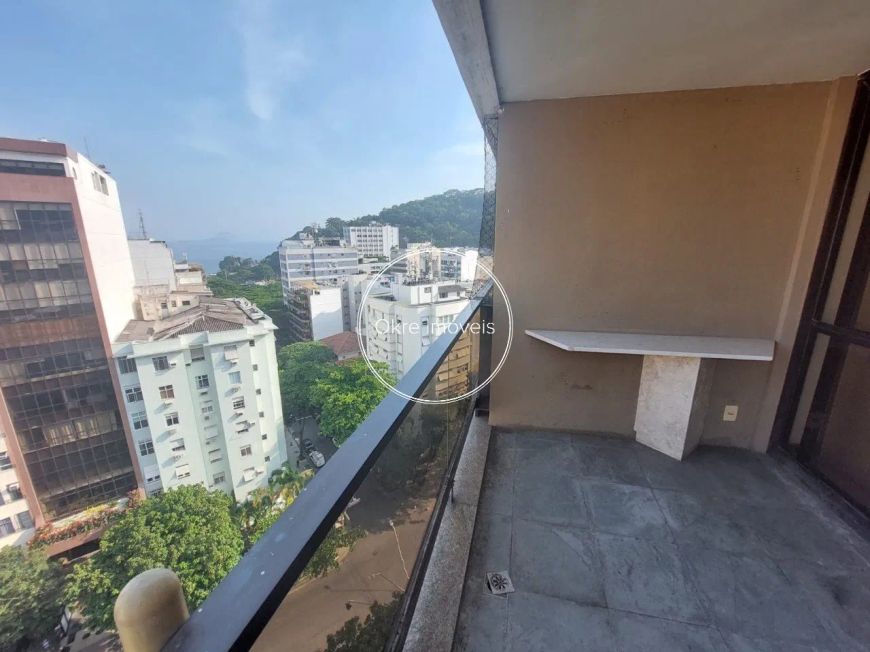 Flat sala, quarto, varanda, vistão - Leblon