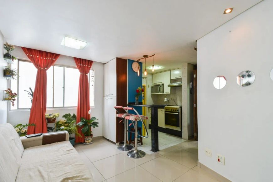 Apartamento tipo para venda com 1 quarto, 48m²