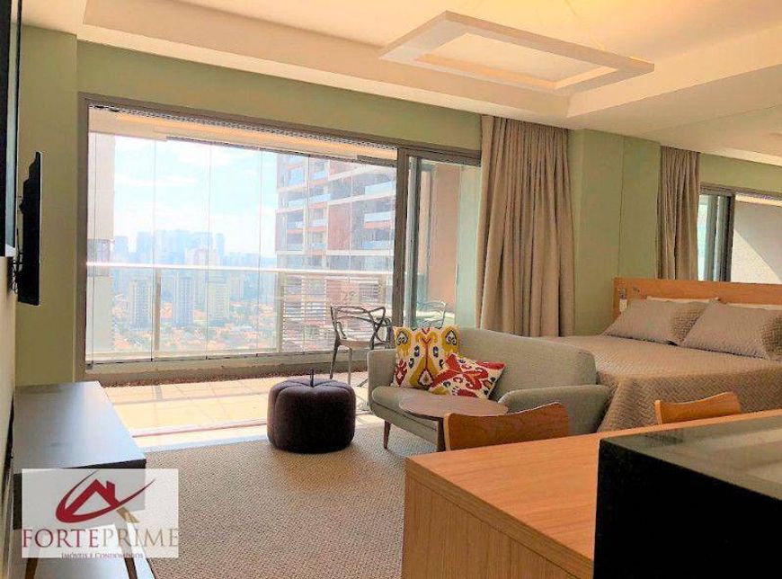 Apartamento com 1 dormitório 1 vaga à venda Rua Nova York - Brooklin