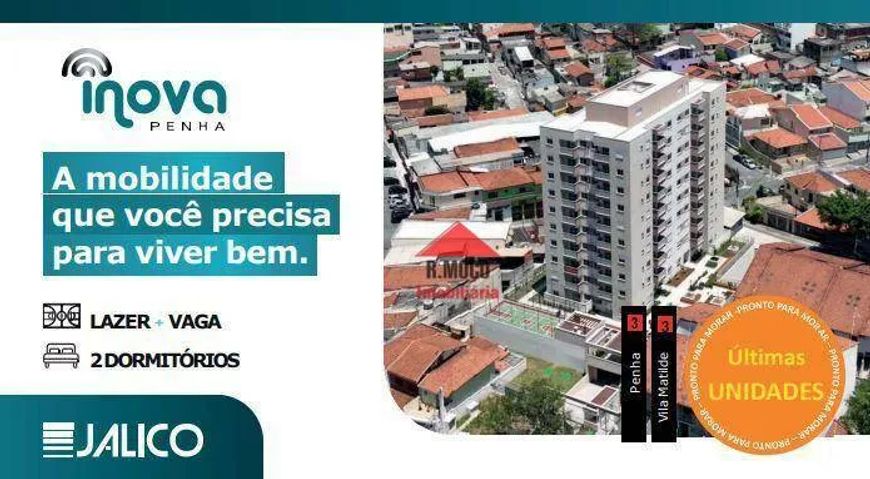 Apartamento com 2 dormitórios à venda, 49 m² por R$ 389.640 - Penha de França - São Paulo/SP