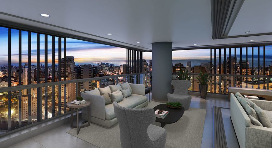 Apartamento para venda tem 248 metros quadrados com 4 quartos