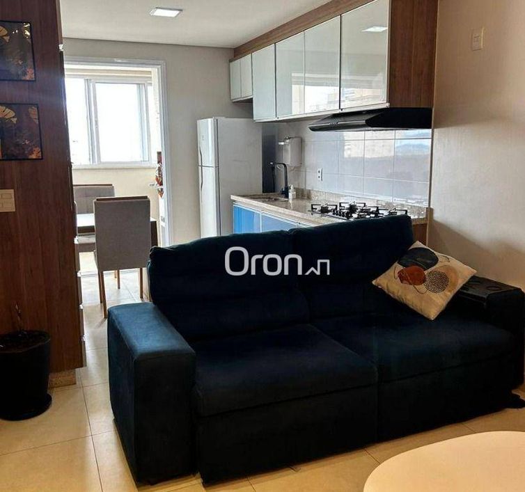 Flat equipado e mobiliado com 1 dormitório à venda, 48 m² por R$ 479.900 - Jardim Goiás - Goiânia/GO
