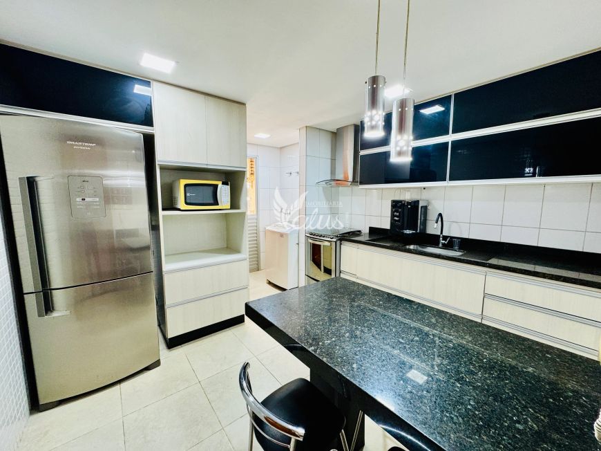 Apartamento de 93 m² MOBILIADO,4 quartos (1 suíte), área de lazer completa no Alto da Glória-Goiânia