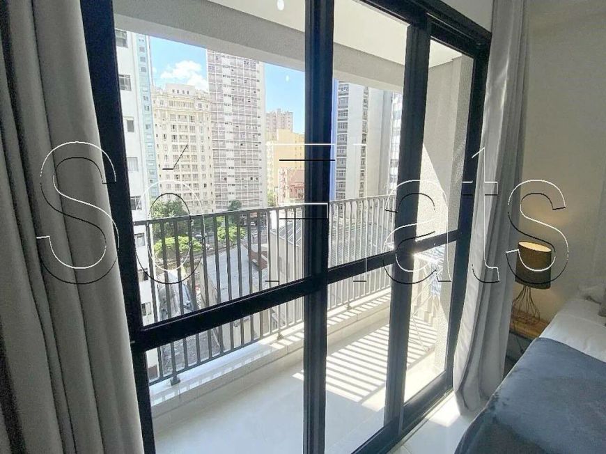 Apartamento estilo studio com 31m² à venda no Centro de São Paulo.