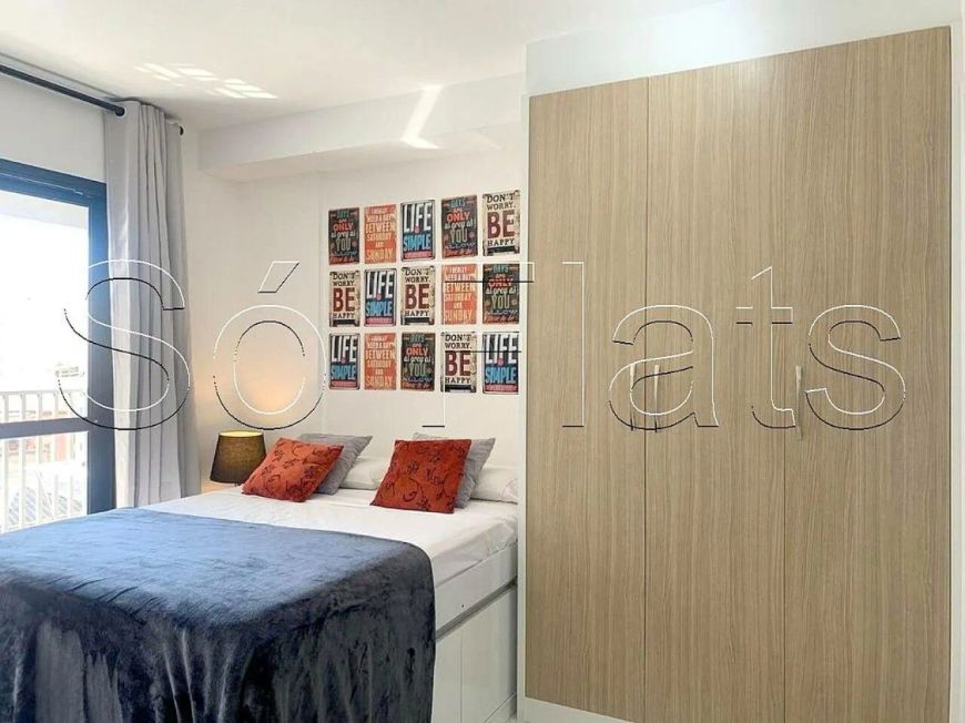 Apartamento estilo studio com 31m² à venda no Centro de São Paulo.