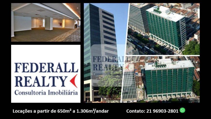 Andar Corporativo para alugar, 2612 m² por R$ 162.694,96/mês - Centro - Rio de Janeiro/RJ