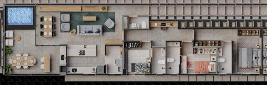 Ed. Play Residence - Av. Antônio Fidélis - Parque Amazônia