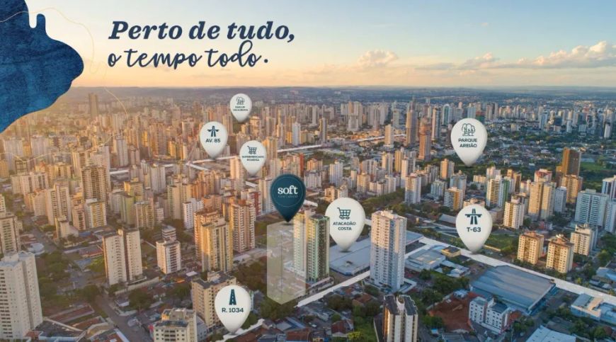Ágio Vendo Ágio 2 Quartos Nascente Soft Pedro Ludovico Apartamento com 2 Quarto(s) e 2 banheiro(s) à