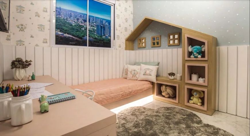 Apartamento Alto Padrão 3 quartos, 80 m², lazer completo, em frente ao Parque Areião!