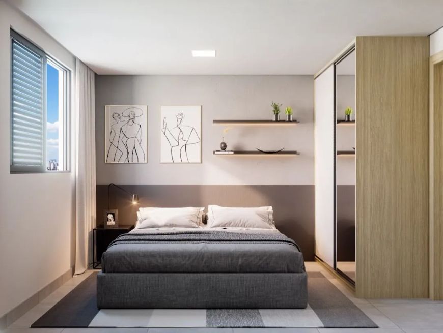 Apartamento com 2 dormitórios à venda, 53 m² por R$ 455.700,57 - Vila Rosa - Goiânia/GO