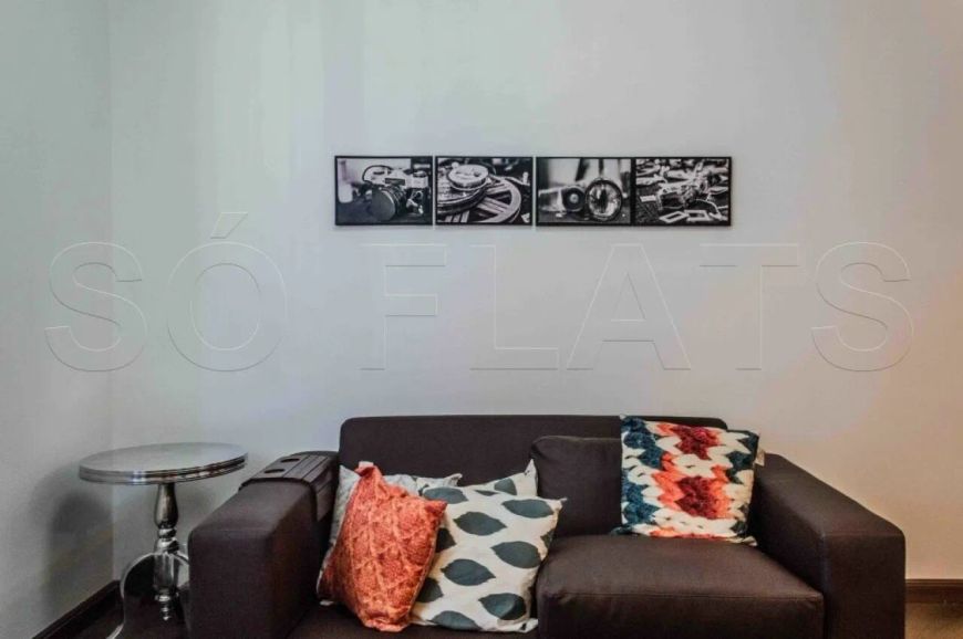 Flat no Ninety 55m² com 2 dormitórios e 2 vagas disponível para locação no Jardim Paulista