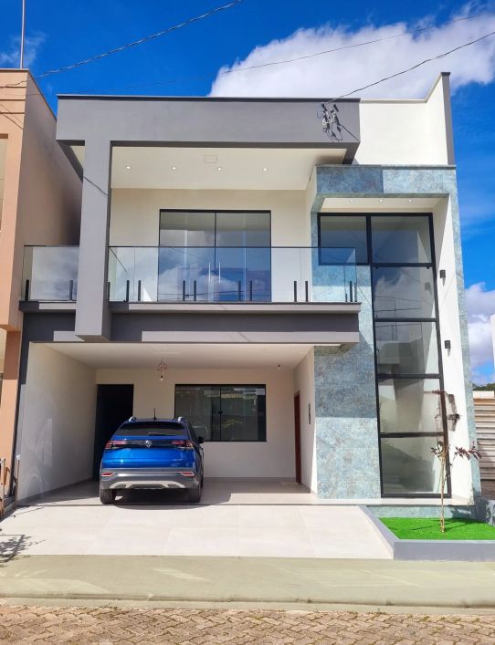 QUARTZO - Casa duplex com 4 suítes e área gourmet.