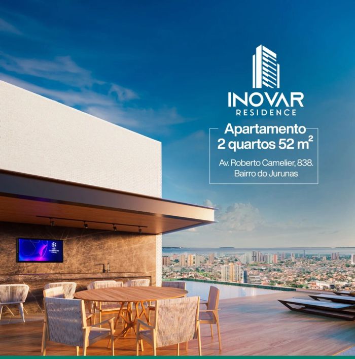 INOVAR RESIDENCE, APTO DE 52M2, MELHOR CUSTO E BENEFÍCIO DO MERCADO!!!