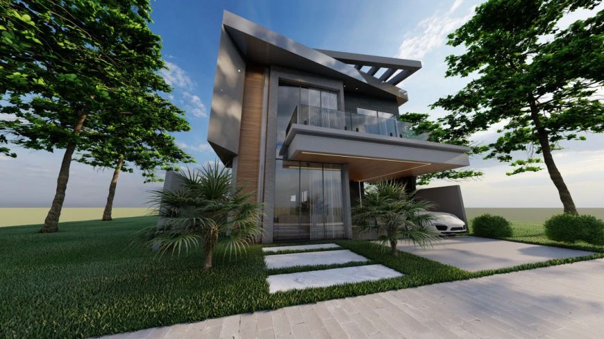 Bacelar Imóveis vende bela casa no Condomínio Jardins do Lago, 4 suítes, fase final de construção