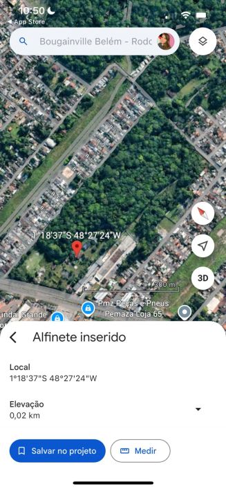 Terreno com 120 mil m2 Aug. M. Negro