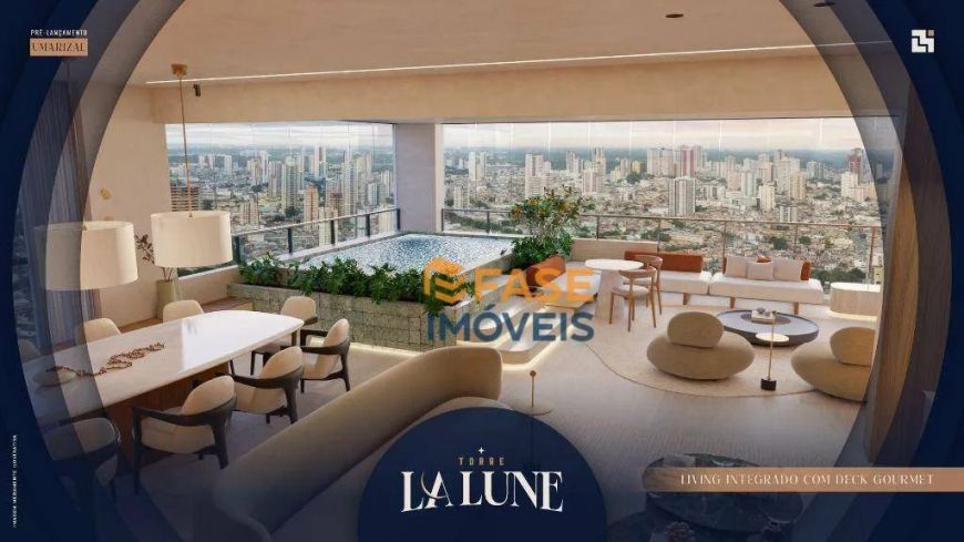 Apartamento com 4 suítes à venda de 300 m², TORRE LA LUNE, Umarizal - Belém/PA