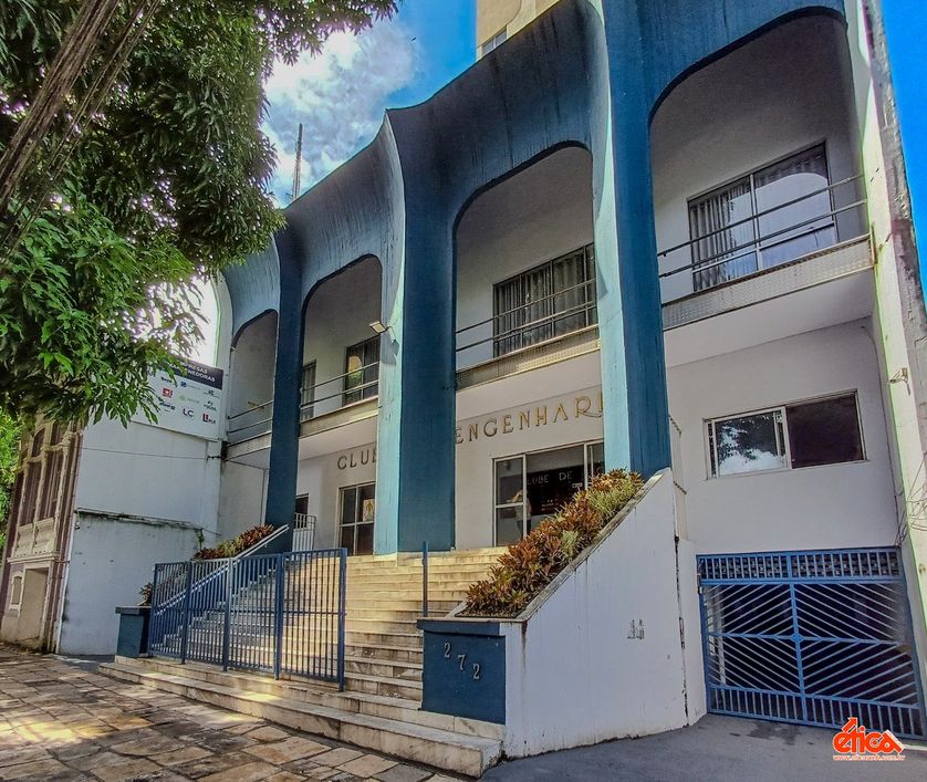 Ed. Clube de Engenharia, sala com 02 ambientes e banheiro de 48,00m²