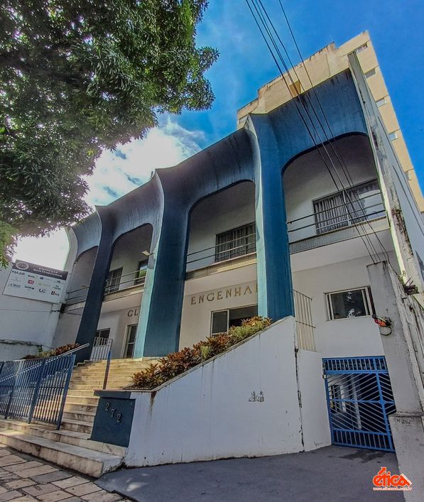 Ed. Clube de Engenharia, sala com 02 ambientes e banheiro de 48,00m²