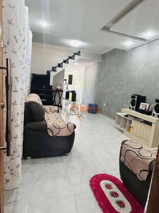 Sobrado com 2 dormitórios à venda, 125 m² por R$ 288.000,00 - Recreio São Jorge - Guarulhos/SP