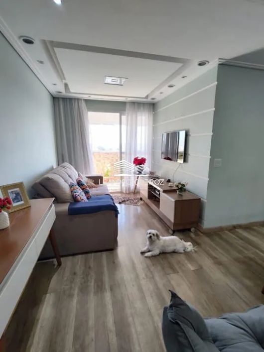 Apartamento à Venda em Guarulhos Autentico Vila Augusta com 82m², 3 dormitórios, 1 suíte, 2 salas e