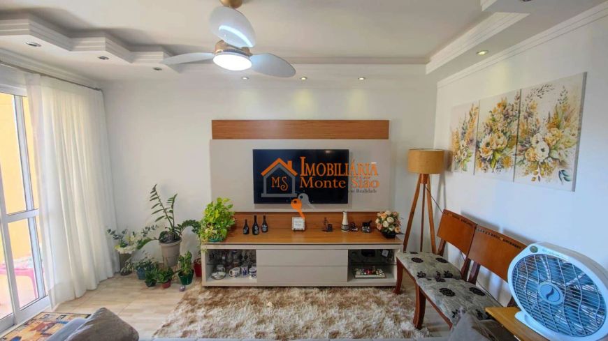 Apartamento com 3 dormitórios à venda, 76 m² por R$ 550.000,00 - Jardim Nova Taboão - Guarulhos/SP