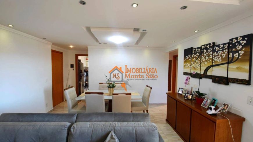 Apartamento com 3 dormitórios à venda, 76 m² por R$ 550.000,00 - Jardim Nova Taboão - Guarulhos/SP