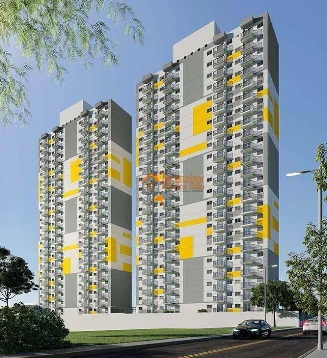 Apartamento com 2 dormitórios à venda, 37 m² por R$ 353.532,32 - Picanço - Guarulhos/SP