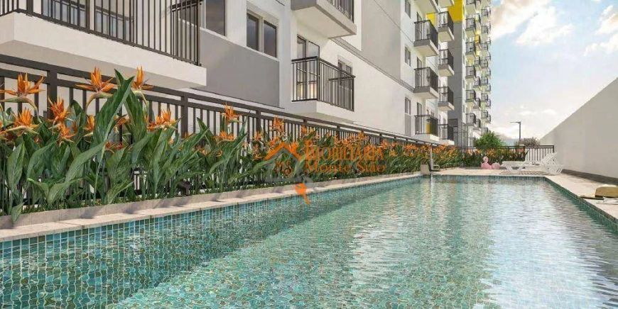 Apartamento com 2 dormitórios à venda, 37 m² por R$ 349.997,00 - Picanço - Guarulhos/SP