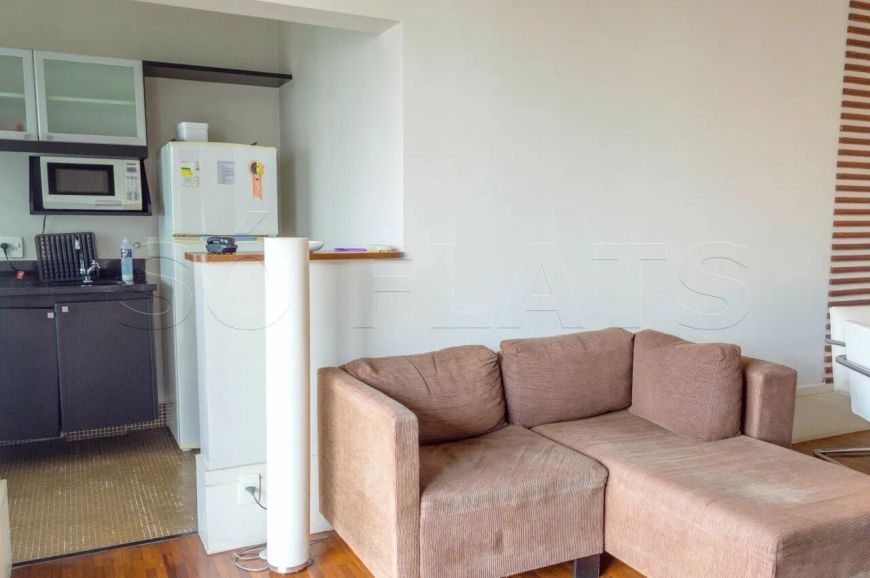 Flat para locação na Vila Nova Conceição próx ao Pq Ibirapuera. Com entrada imediata.