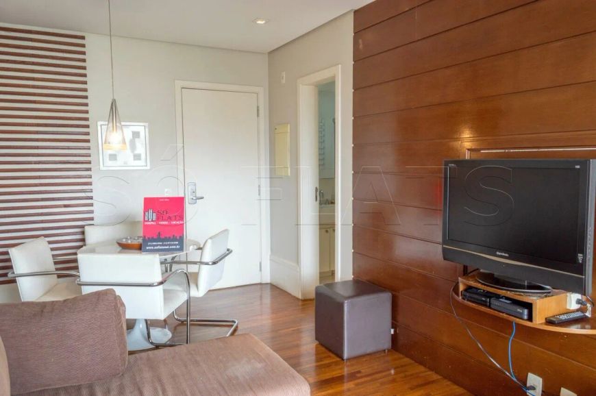 Flat para locação na Vila Nova Conceição próx ao Pq Ibirapuera. Com entrada imediata.