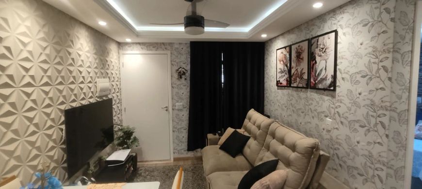 Apartamento à venda, todo mobiliado, proximo ao Shopping Bonsucesso, na região do Jardim Albertina,
