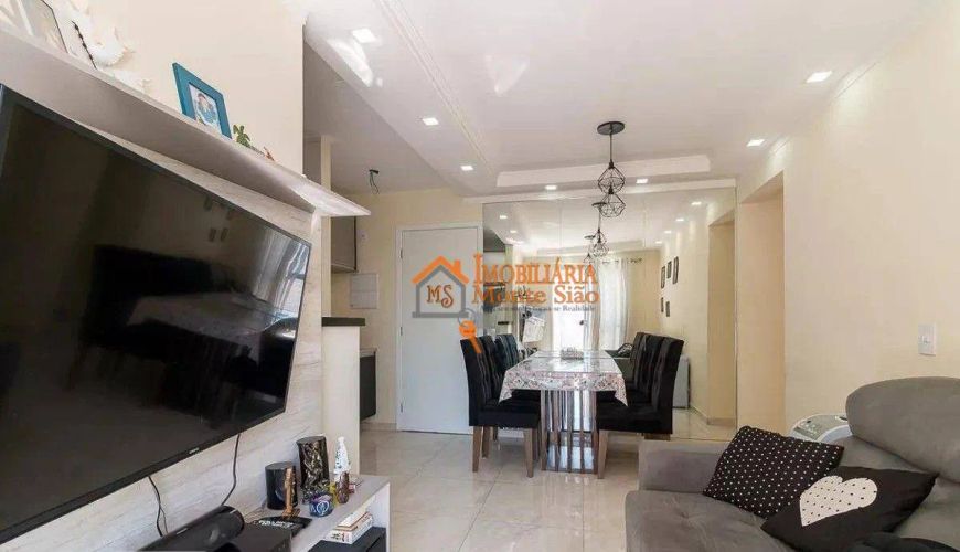 Apartamento com 2 dormitórios à venda, 52 m² por R$ 299.000,00 - Vila Bremen - Guarulhos/SP