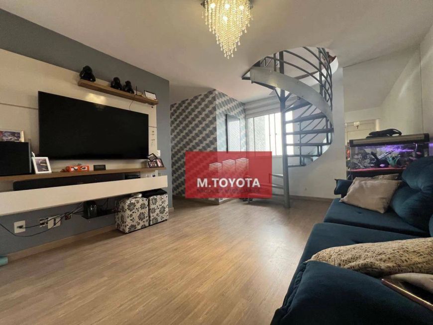 Apartamento Duplex com 3 dormitórios à venda, 120 m² por R$ 900.000,00 - Jardim São Ricardo - Guarul