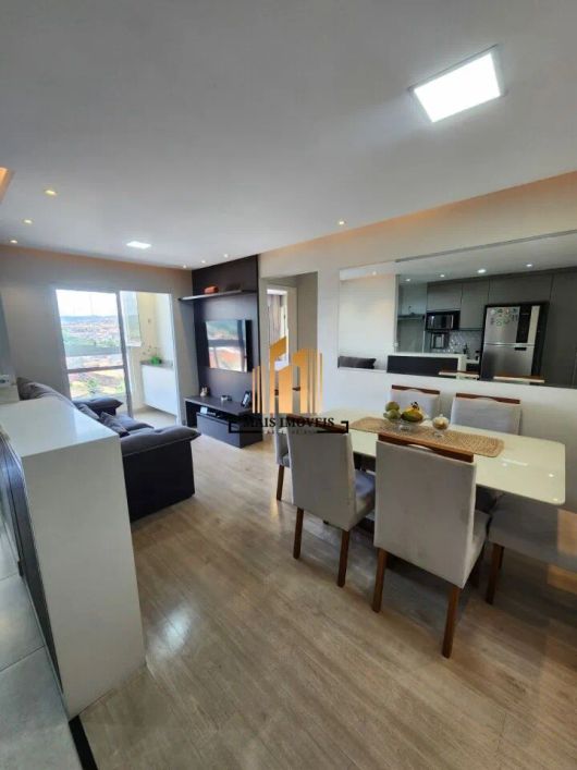 Apartamento com 2 Quartos e 2 banheiros à Venda, 57 m² por R$360 mil