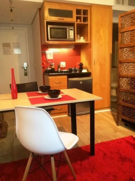 Flat para alugar em Moema - Edifício Slaviero - Cód. ZLC04349