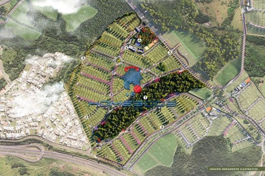 Terreno lote Ville Sainte Anne venda 450 metros Jardim Conceição (Sousas) - Campinas - SP