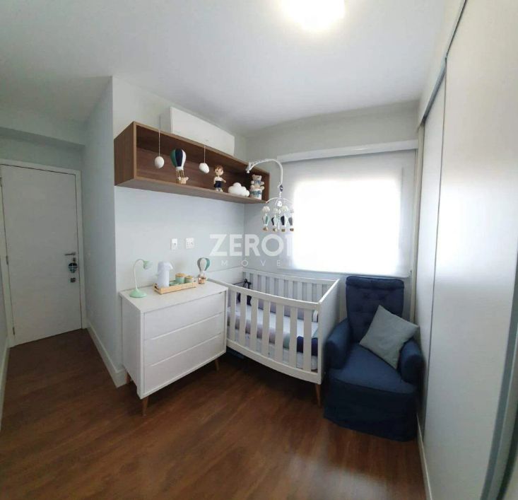 Apartamento á venda 82 m, 2 dormitórios, 1 suíte, 2 vagas de garagem no bairro Vila João Jorge em Ca