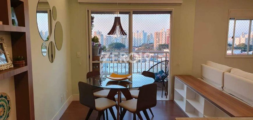 Apartamento á venda 82 m, 2 dormitórios, 1 suíte, 2 vagas de garagem no bairro Vila João Jorge em Ca
