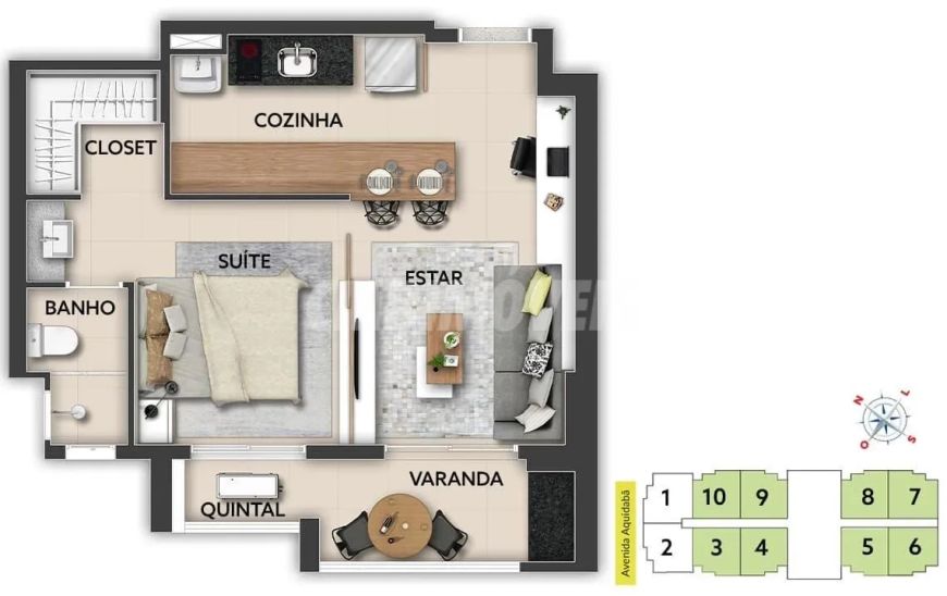 apartamento - Vila Lídia - Campinas