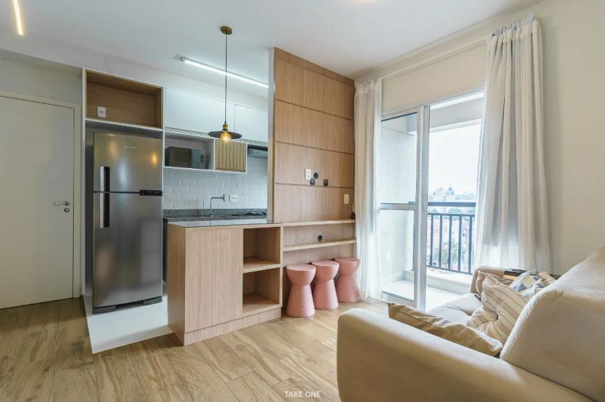 Apartamento tipo para venda com 1 quarto, 35m²