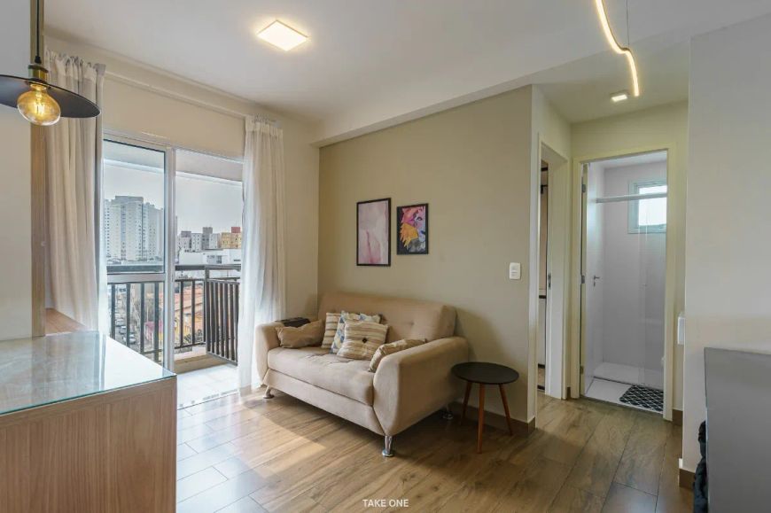 Apartamento tipo para venda com 1 quarto, 35m²