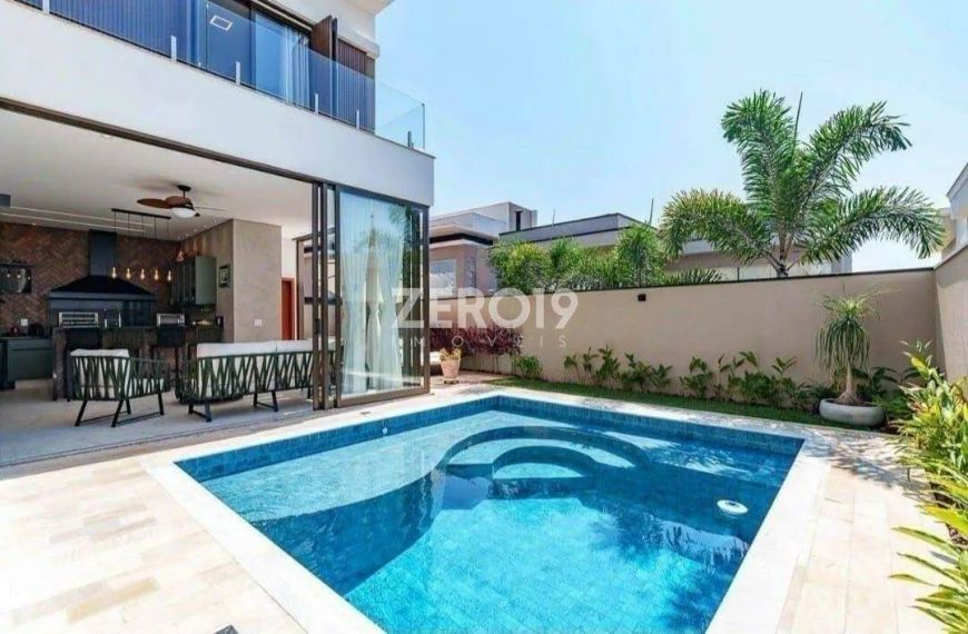 Sobrado com 311m² e 3 suítes à venda no Loteamento Parque dos Alecrins em Campinas SP. | Cód.:12496